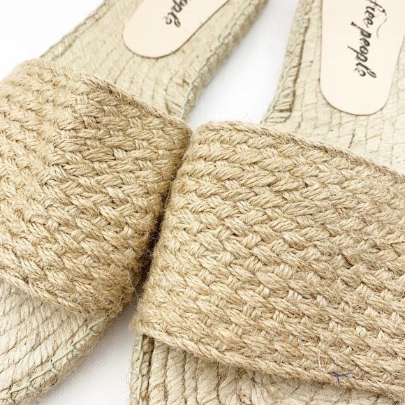 Free People tan beach front espadrille sandals - Picture 7 of 8
